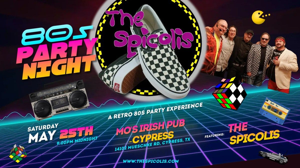 80s Party Night @ Mo's Irish Pub Cypress
