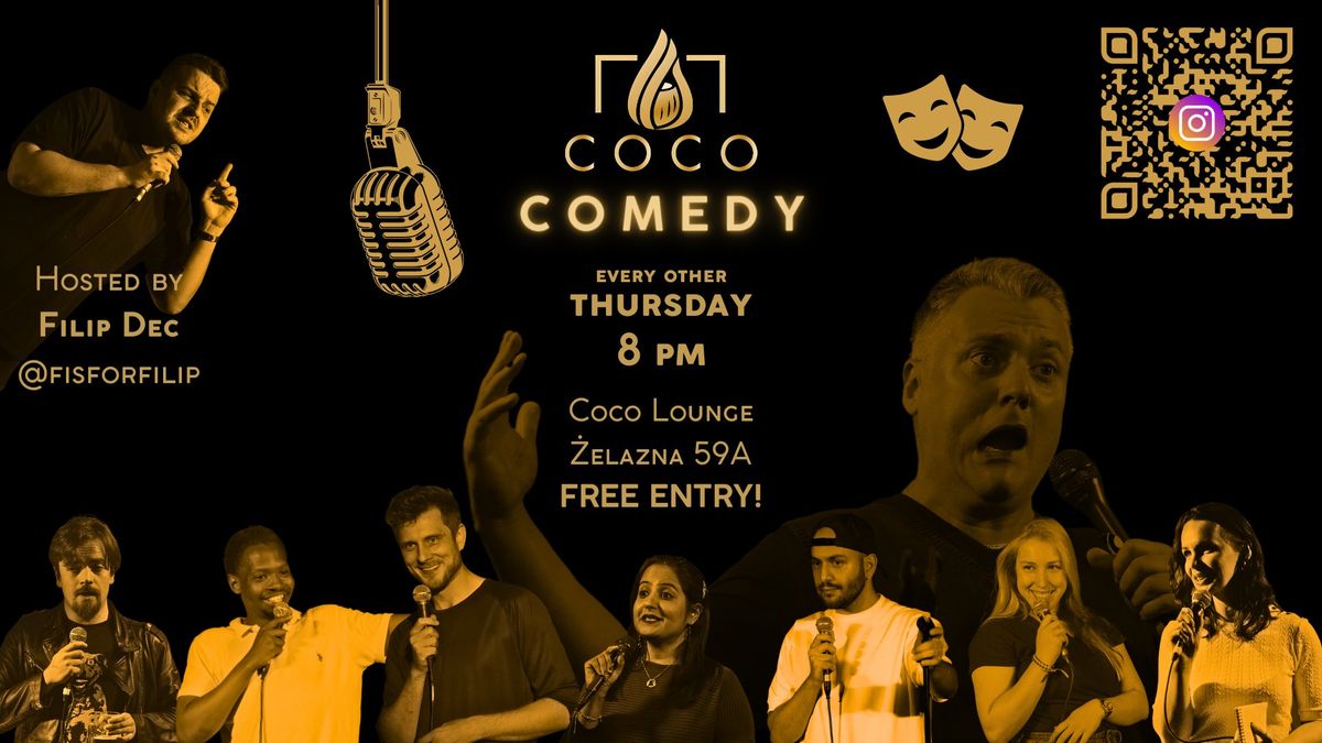 Coco Comedy \u2013 English Stand-Up Show