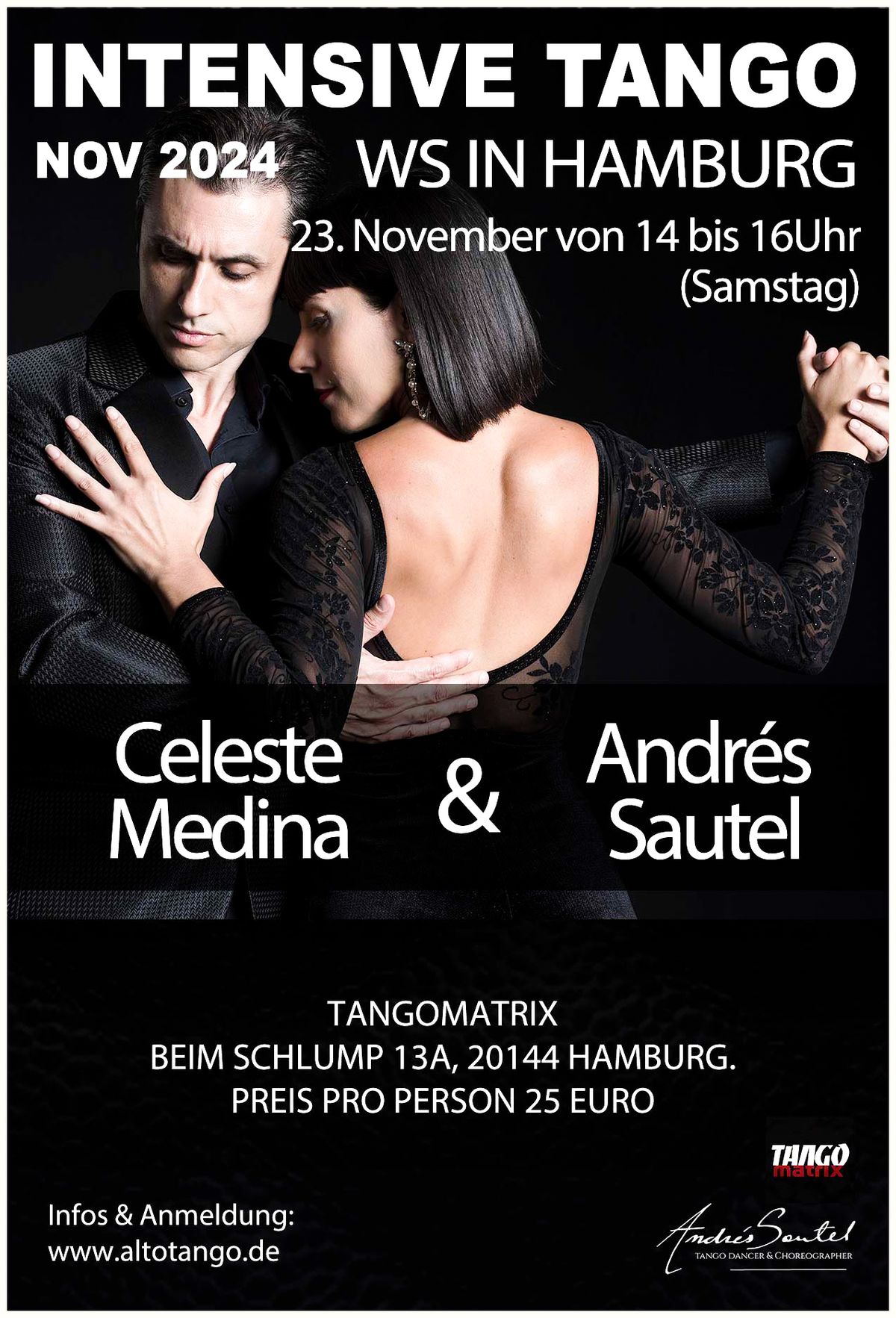 INTENSIVE TANGO WS mit Andres Sautel und Celeste Medina