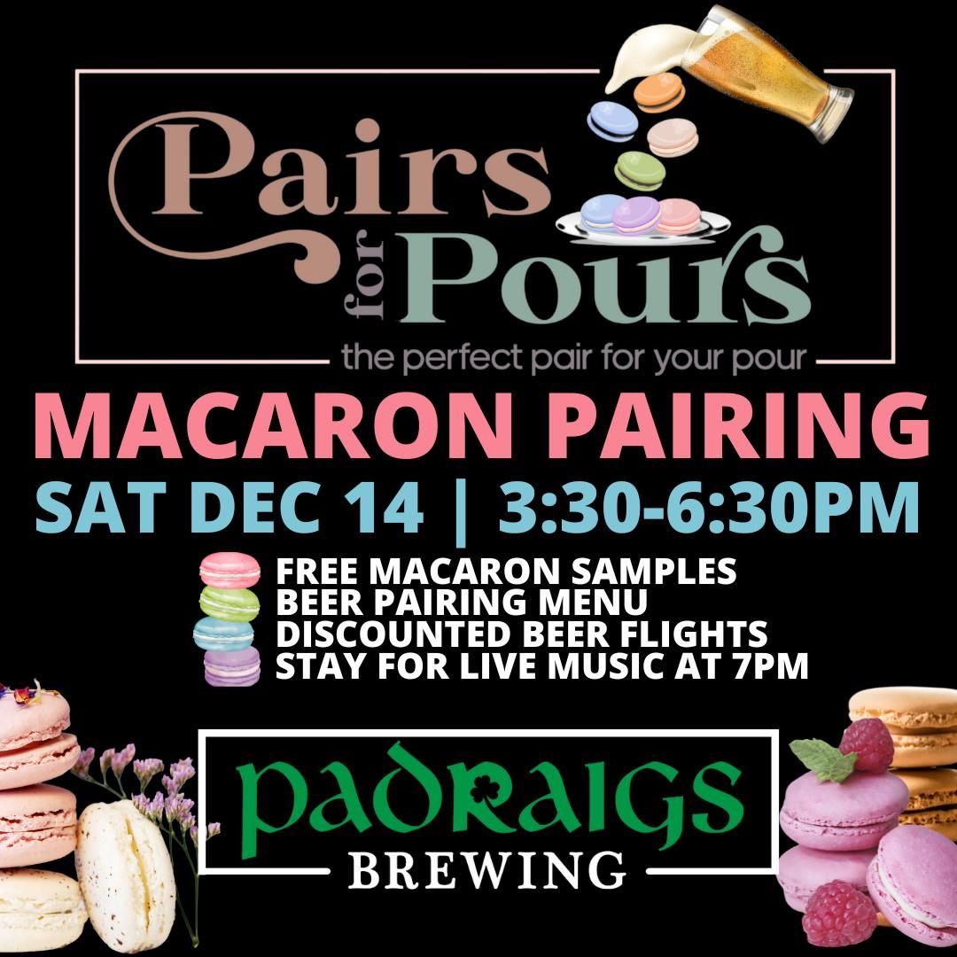 Padraig's Macaron and Beer Night