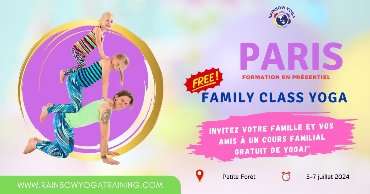 [PARIS] Rainbow Yoga Training Free Family Class