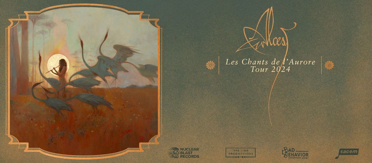 Alcest - Les Chants de l\u00b4Aurore Tour 2024 + Svalbard + Doodseskader | Simm City