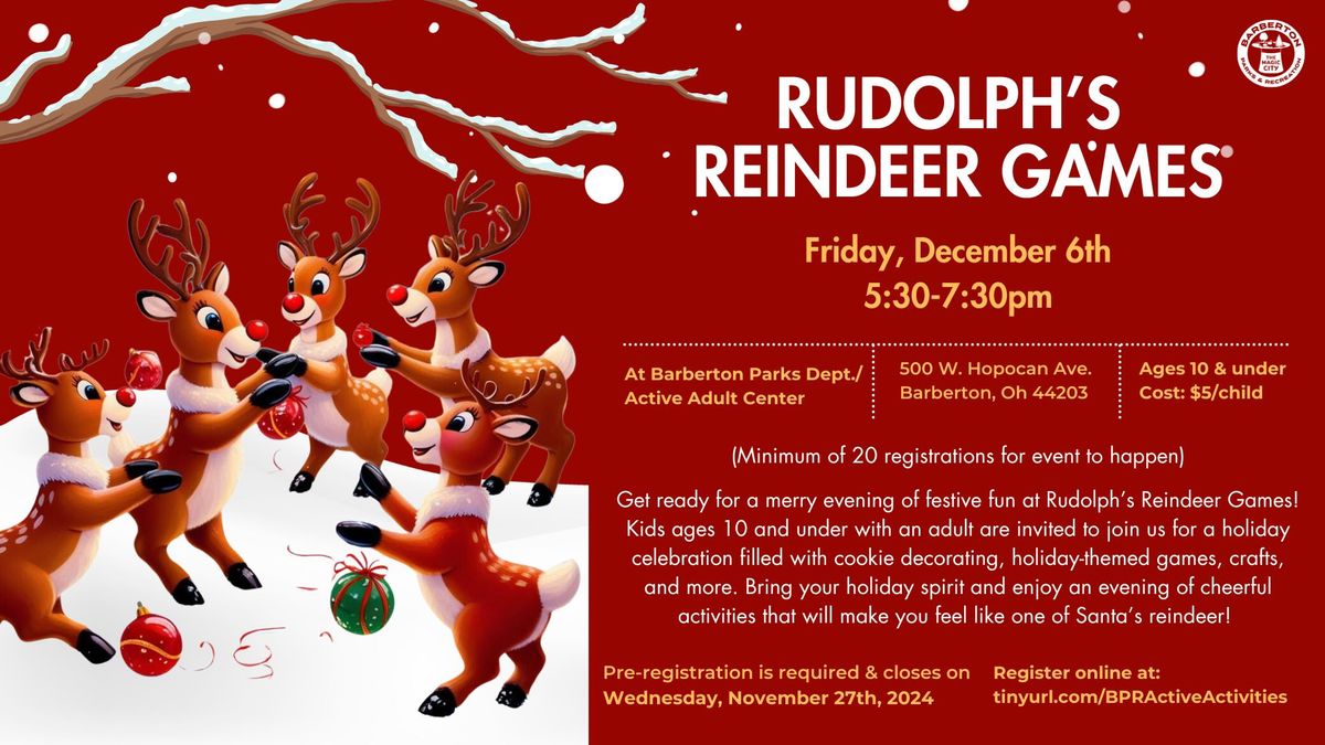 Rudolph's Reindeer Games