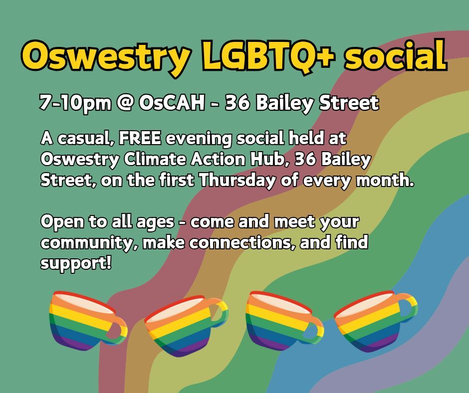 Oswestry LGBTQ+ social