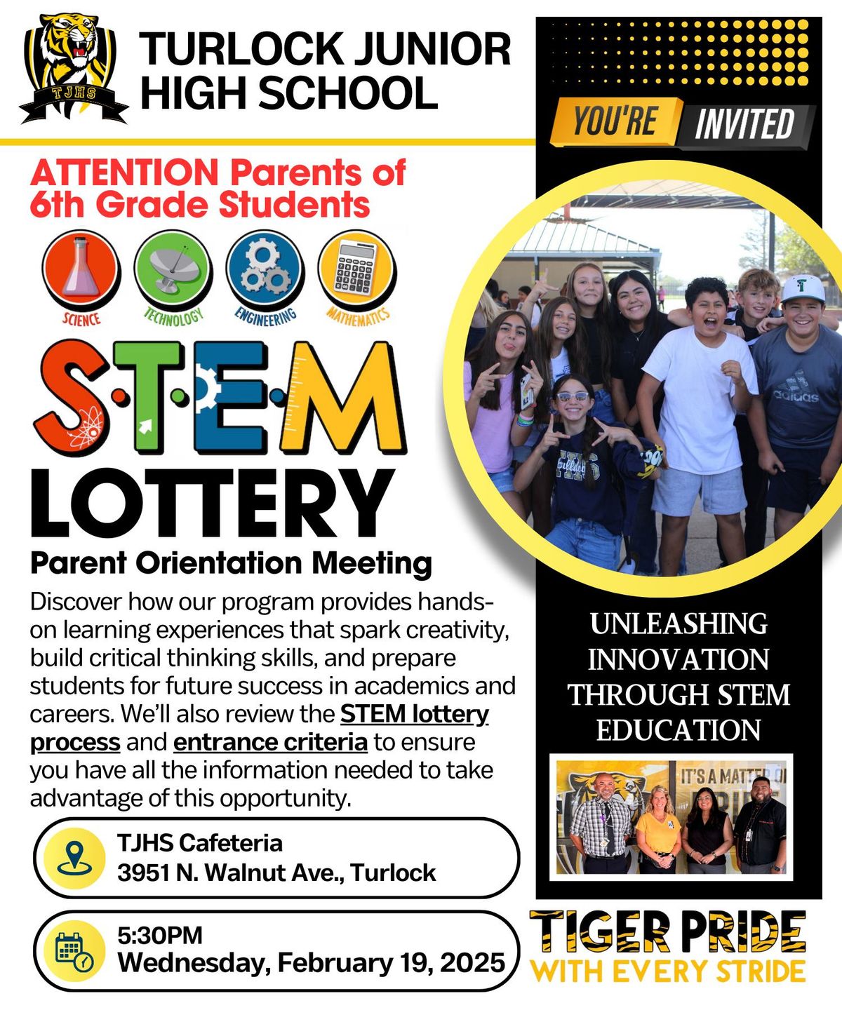 STEM Lottery Information Night