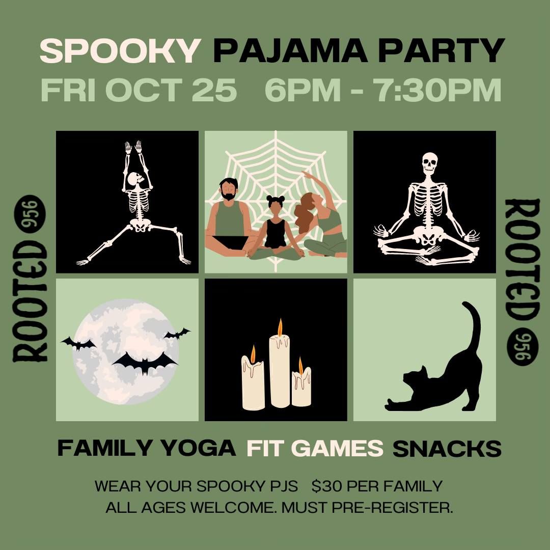 Spooky Pajama Party & Family Yoga Class + Fit Games & Snacks