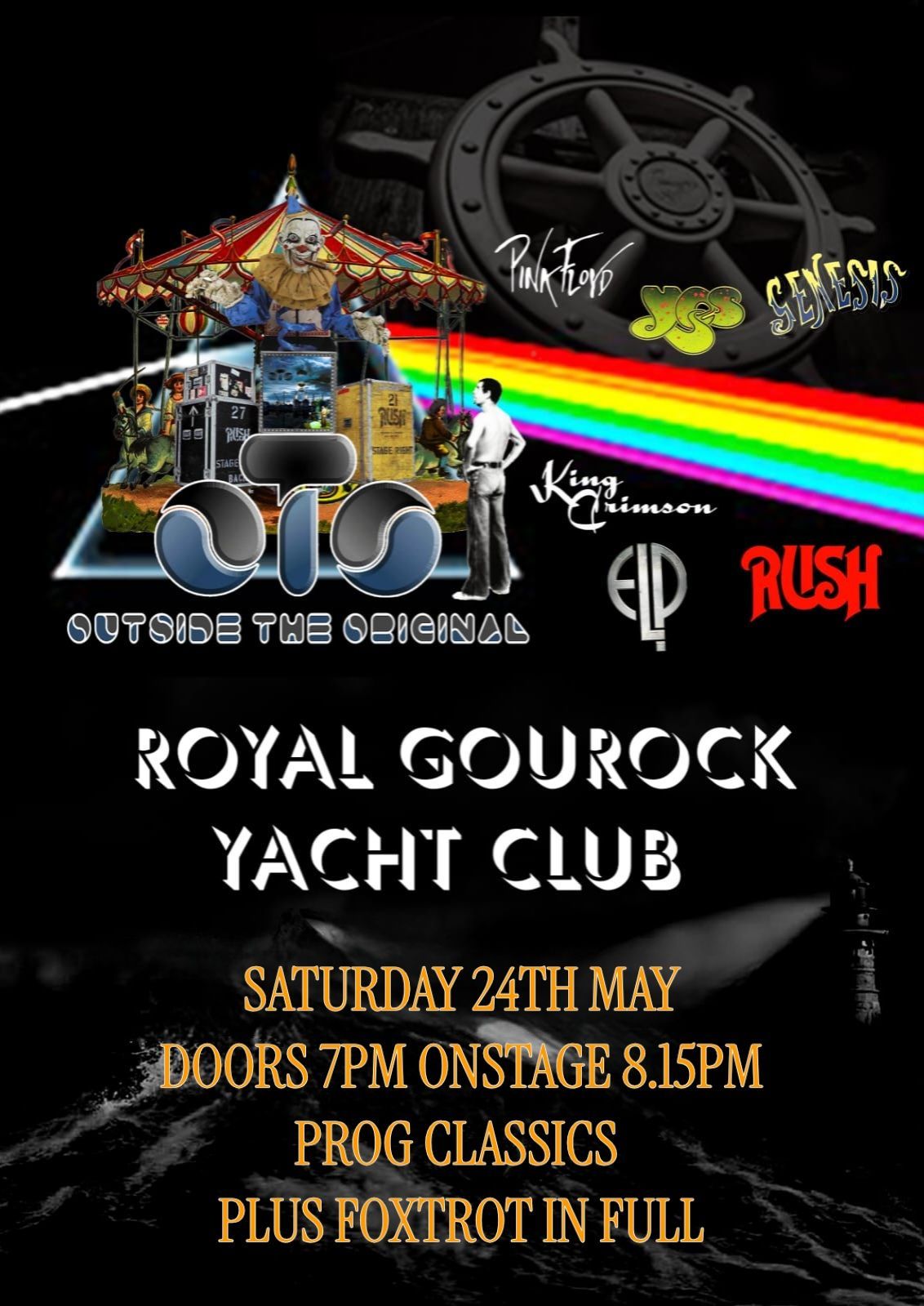 Outside the Original Live at Royal Gourock Yacht Club 