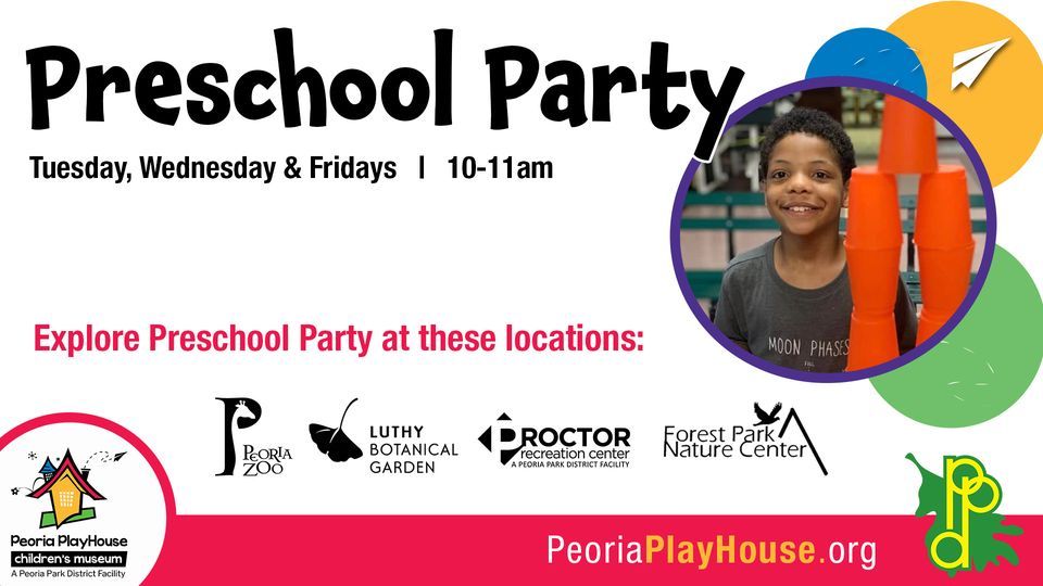 Preschool Party at Proctor Recreation Center