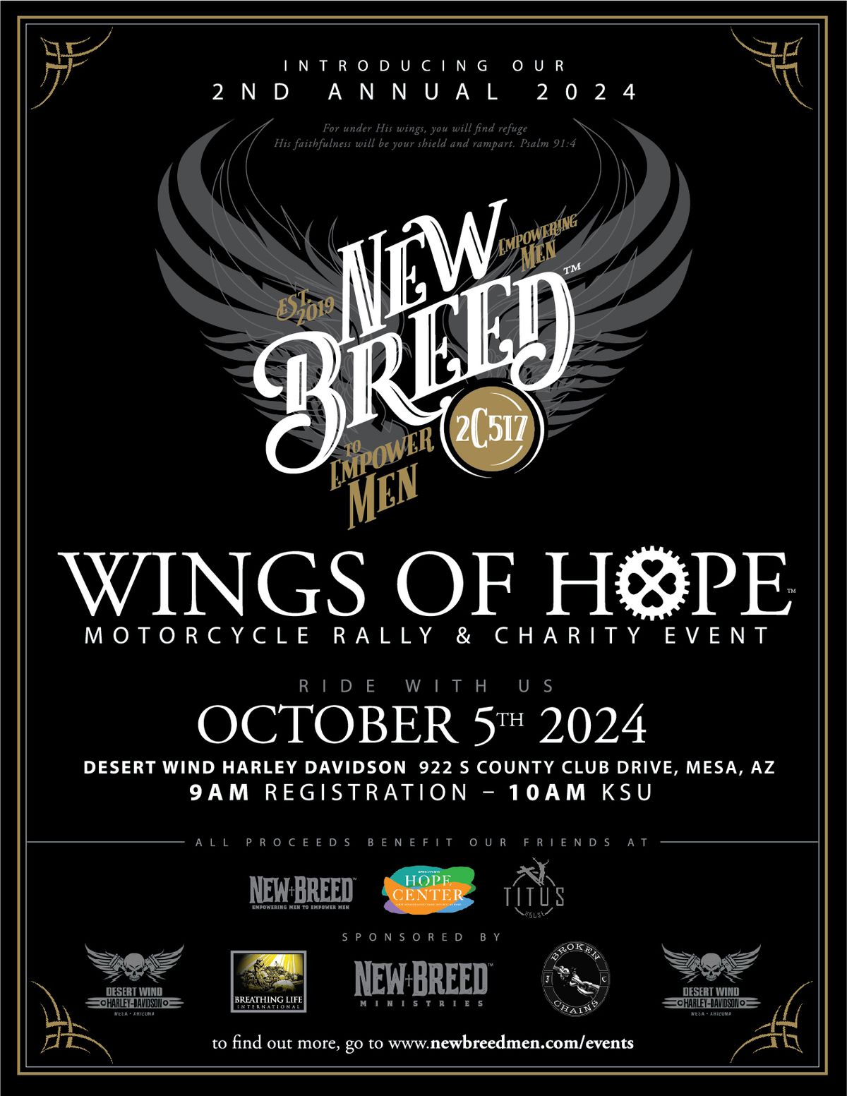 Wings of Hope Motorcycle Rally and Charity Event