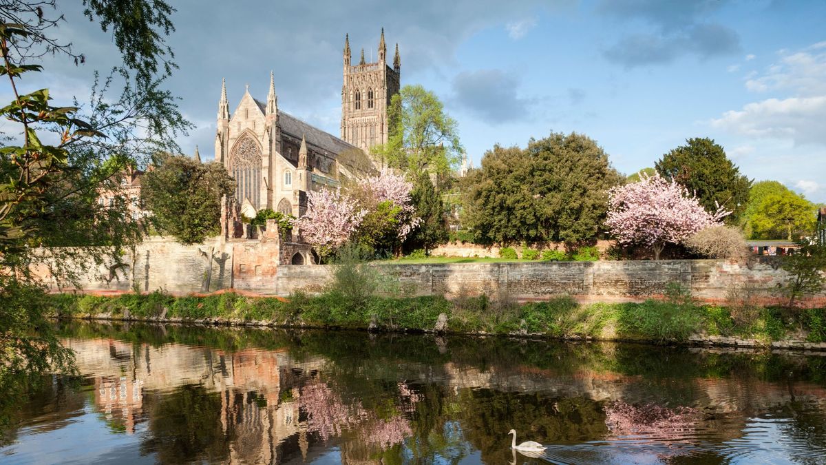 Bell Foundry Pits at Worcester Cathedral by Fiona Keith-Lucas