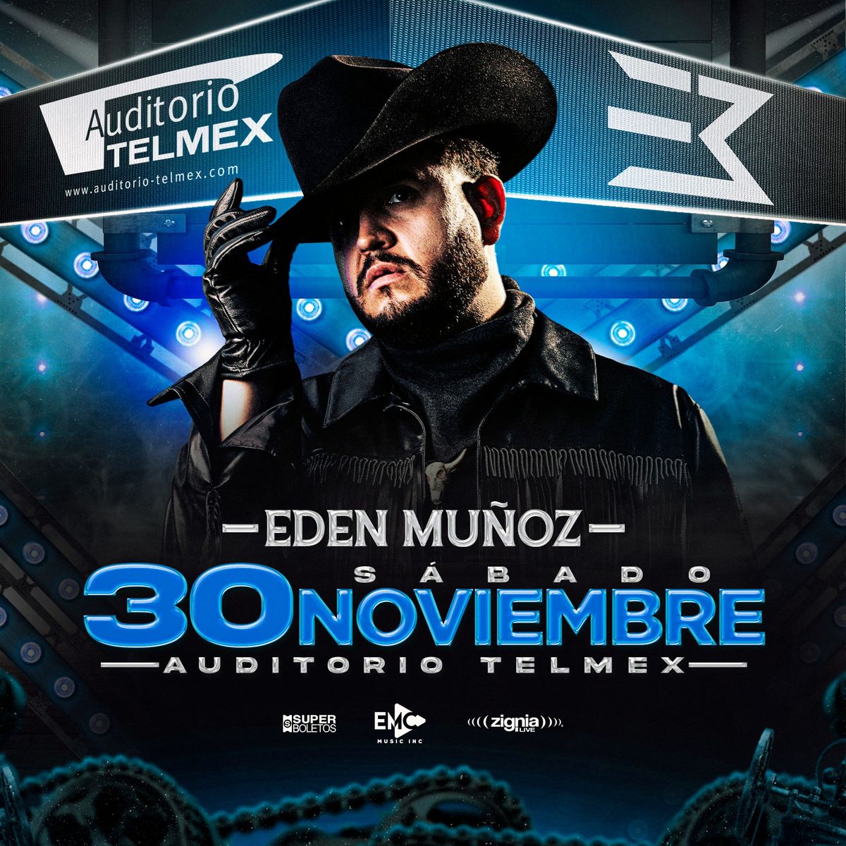 Eden Mu\u00f1oz en Guadalajara Jalisco (Auditorio Telmex)