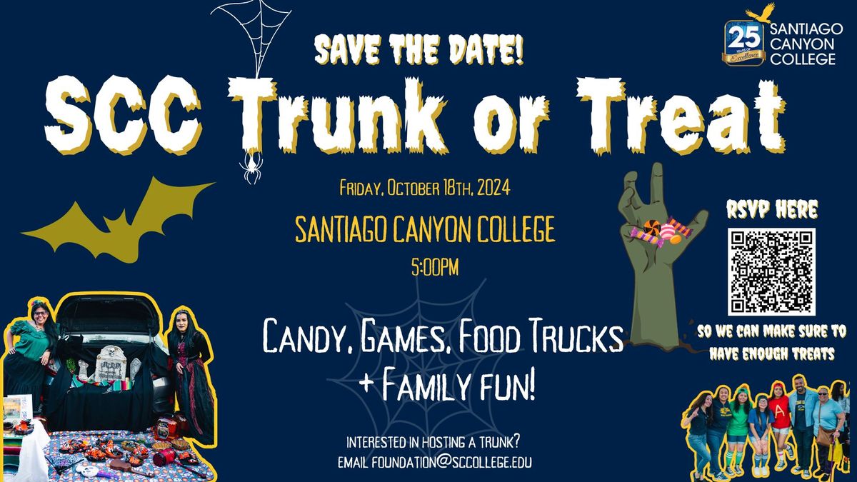 3rd Annual Free Trunk or Treat - Santiago Canyon College