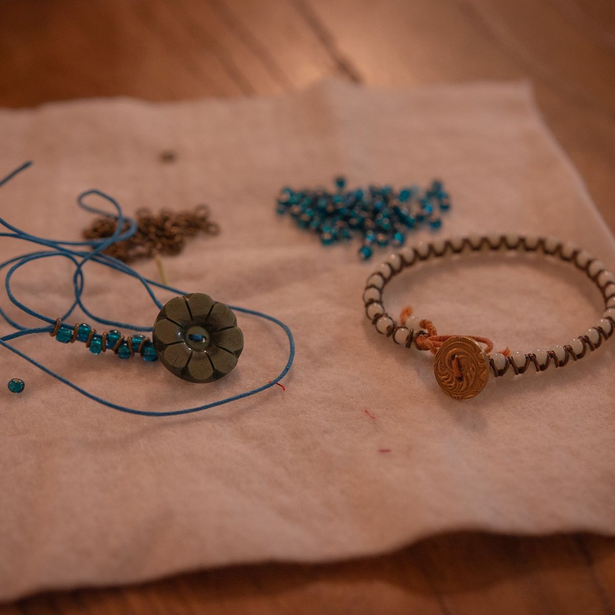 Goddess Bracelet Making with Pauline