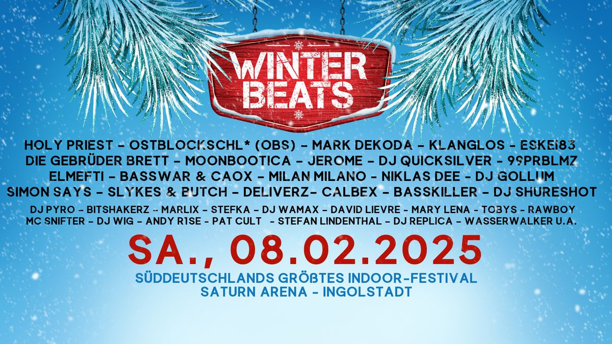 Winterbeats Festival 2025 official - ab ins 16. Jahr