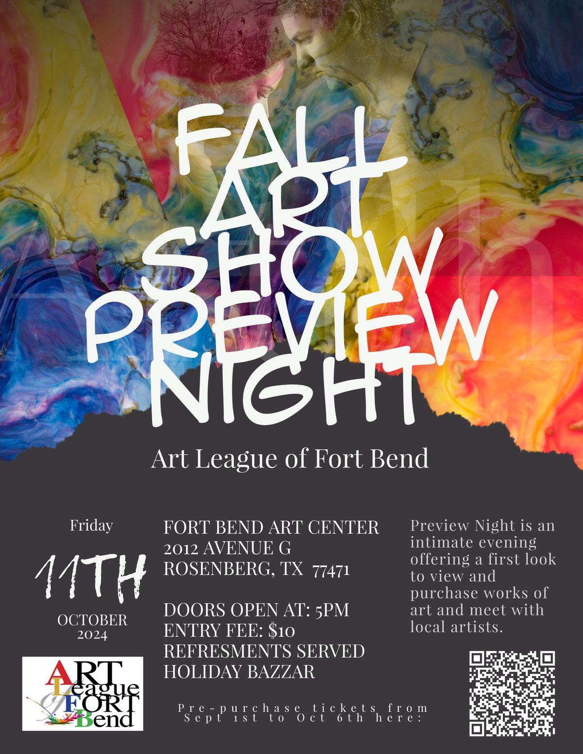 ALFB Fall Art Show Preview Night