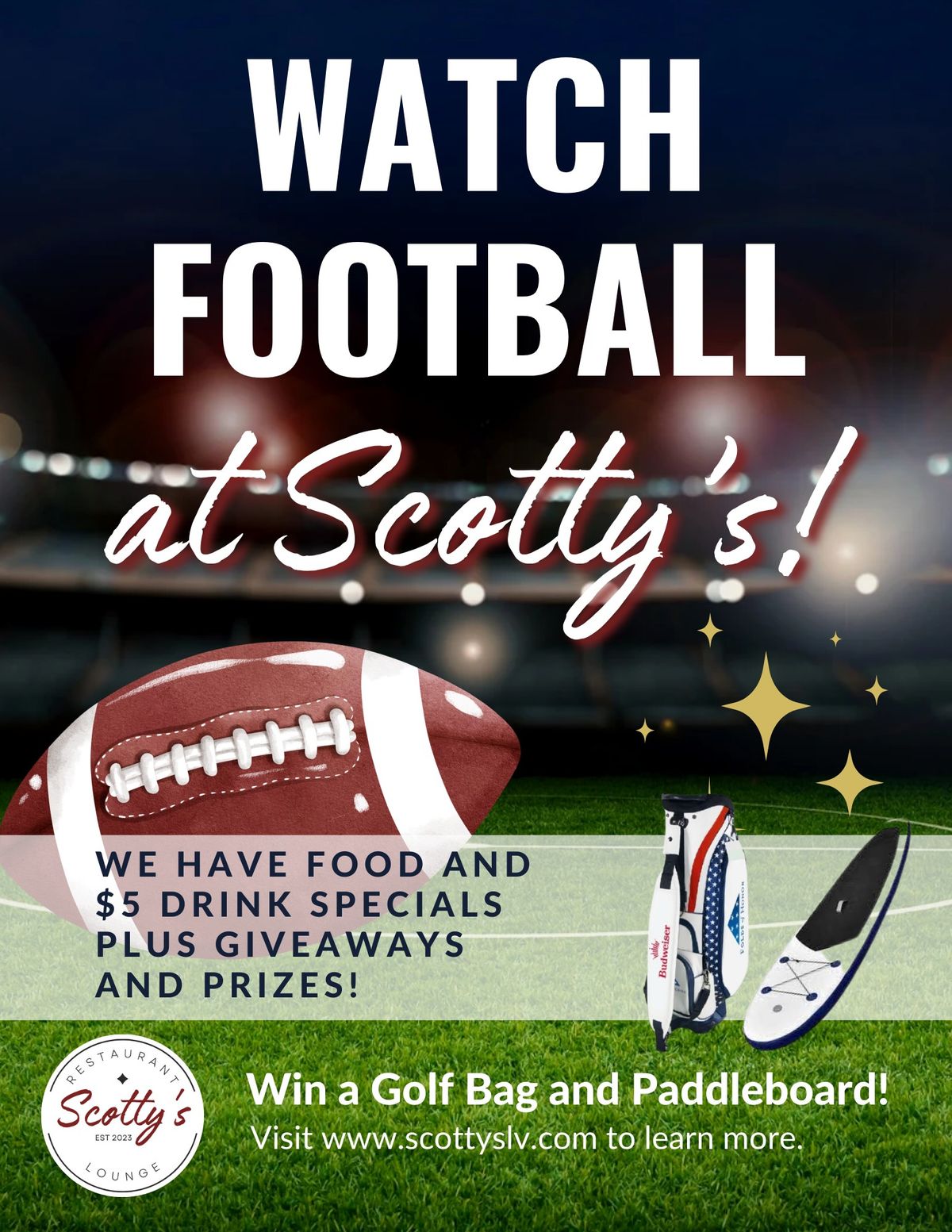 Game day at Scotty's!