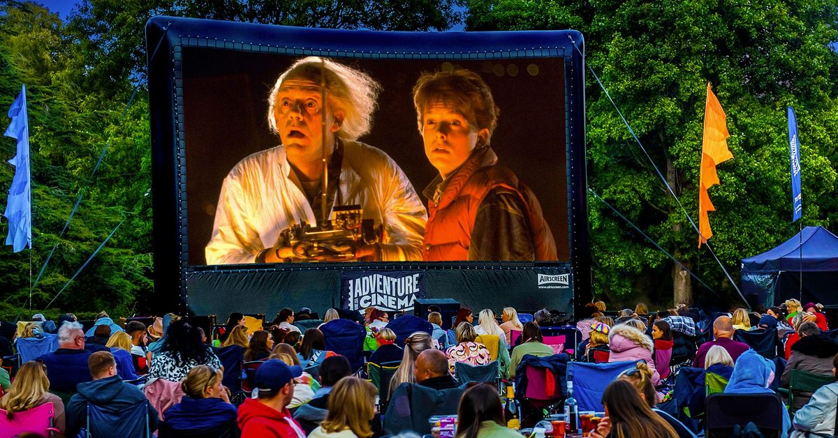 Back To The Future Outdoor Cinema Experience at Newstead Abbey