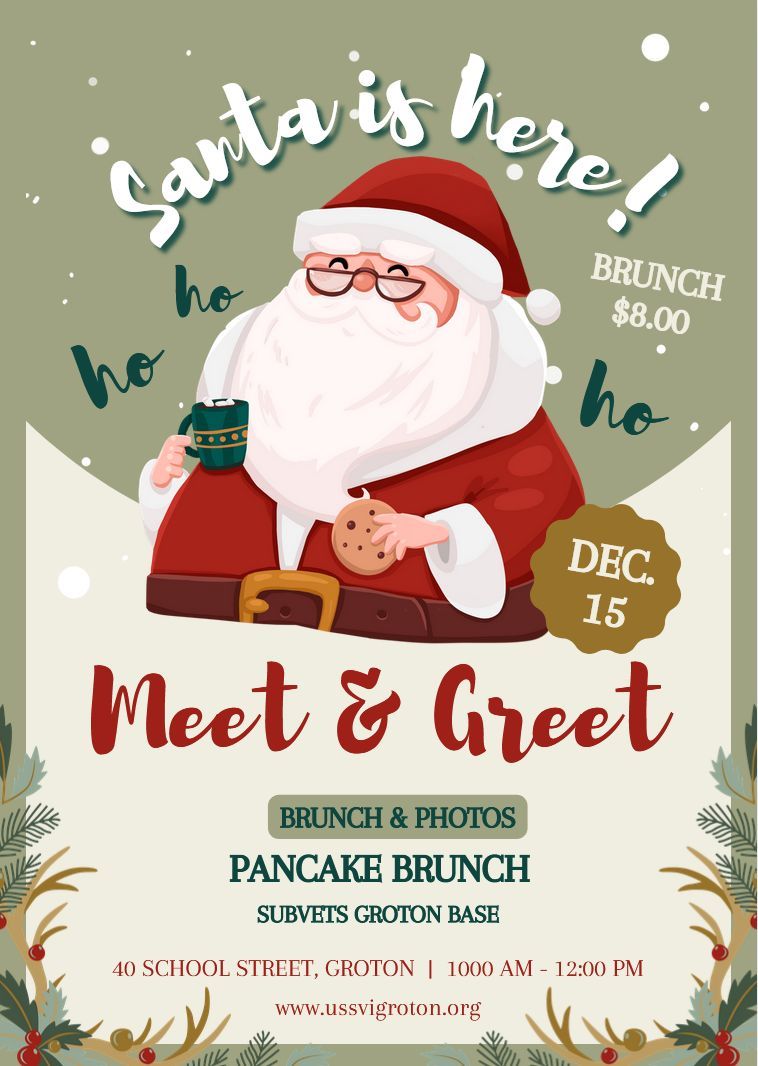 Pancakes & Photos With Santa