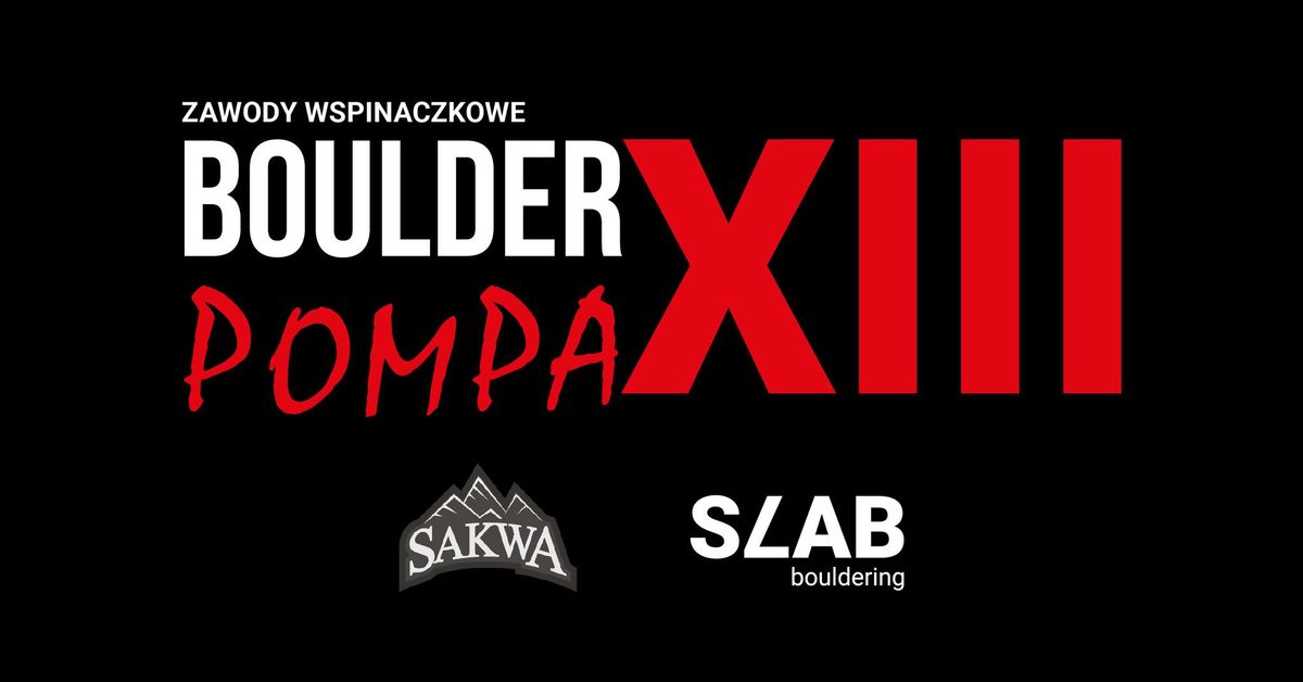 BOULDER POMPA XIII 