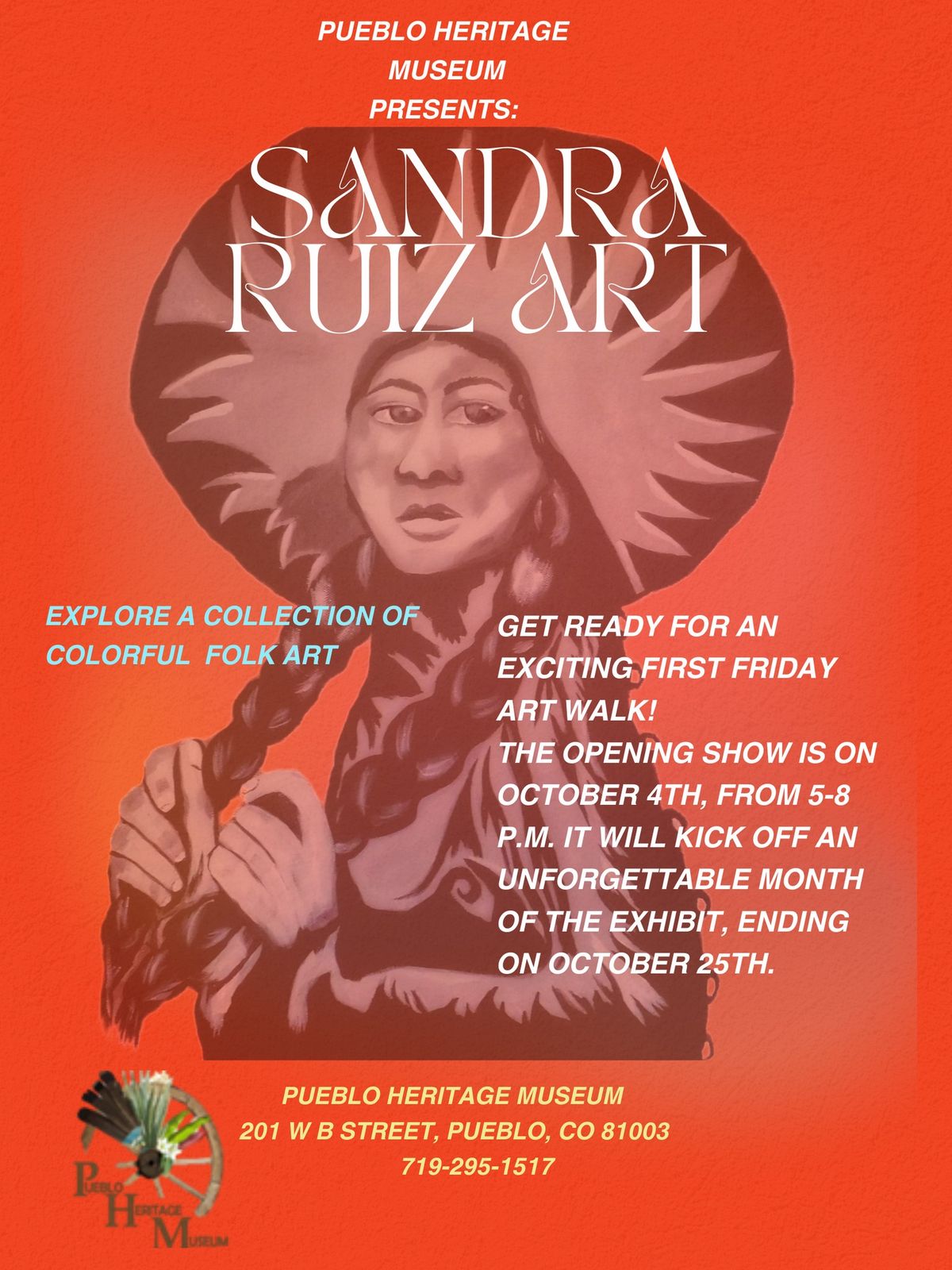 First Friday Art Walk featuring Sandra Ruiz Art