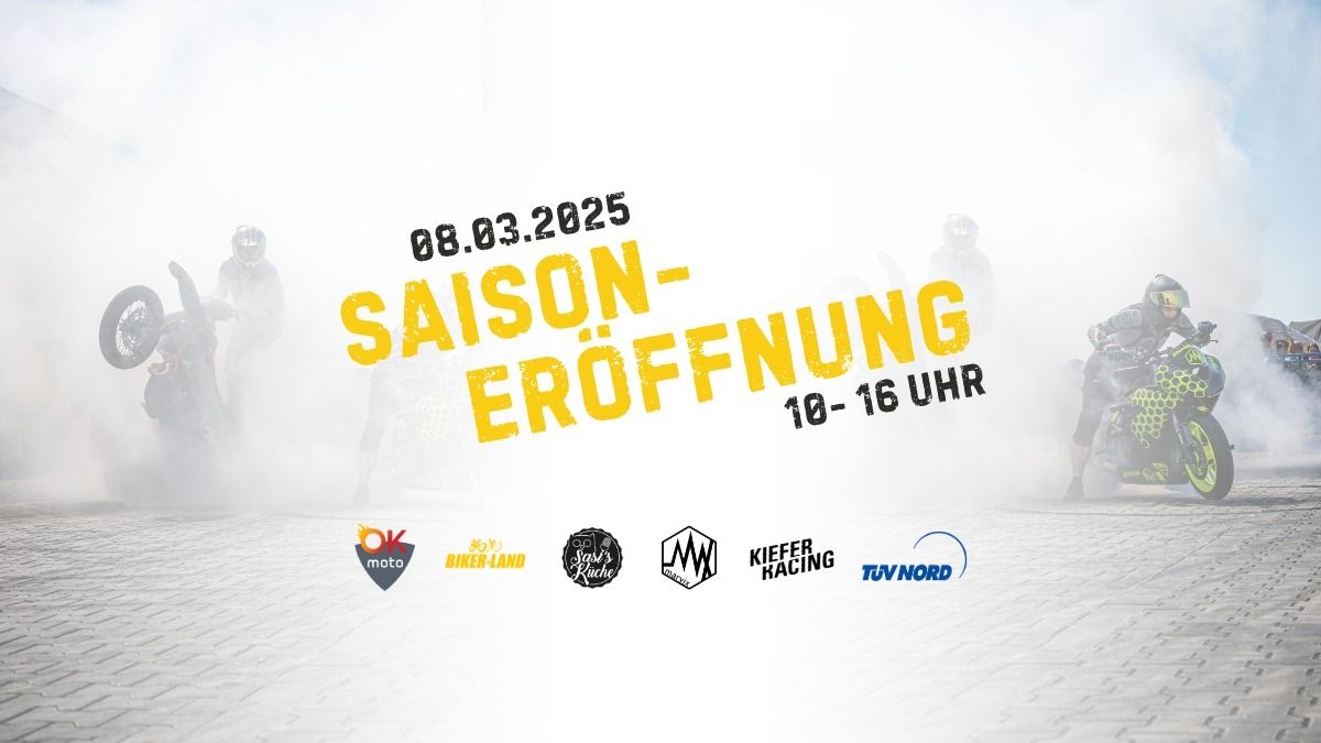 Saisoner\u00f6ffnung 2025 bei OK Moto & Biker-Land!