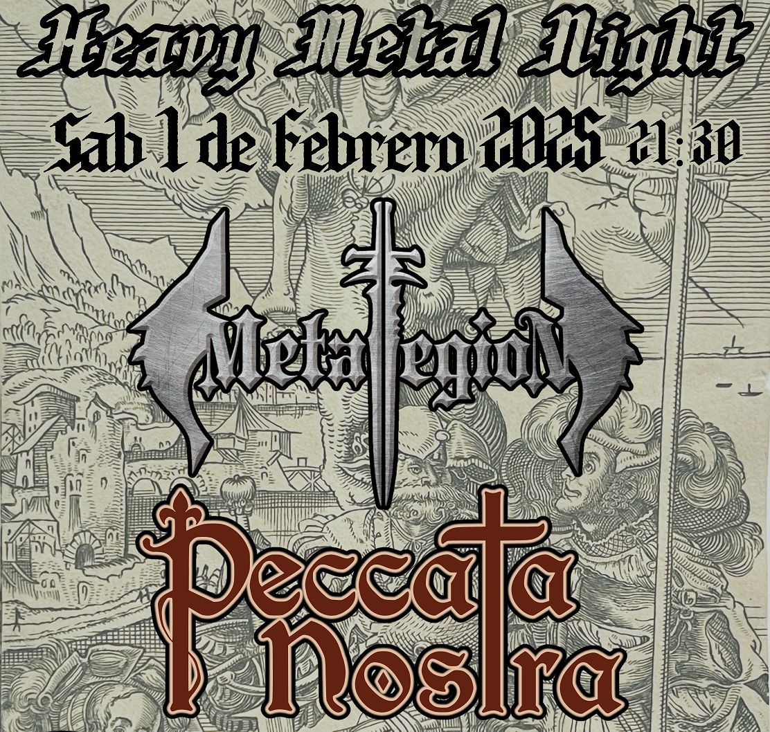 Heavy Metal Night: MetalLegion+Peccata Nostra 