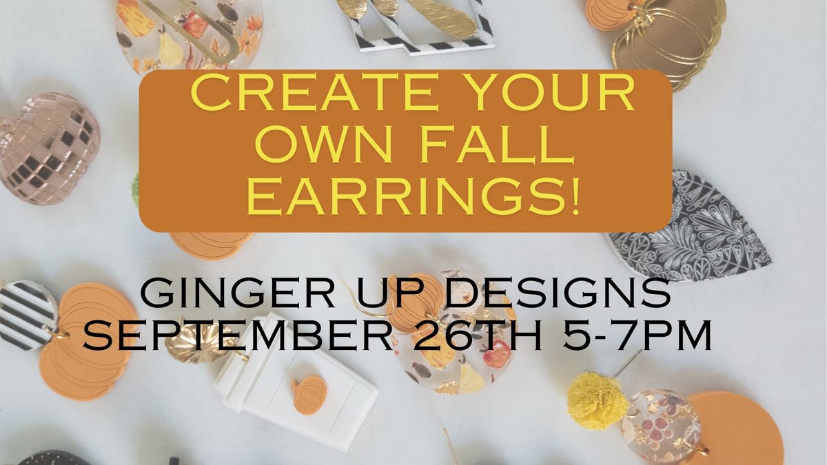 Make Your Own Fall Earrings!