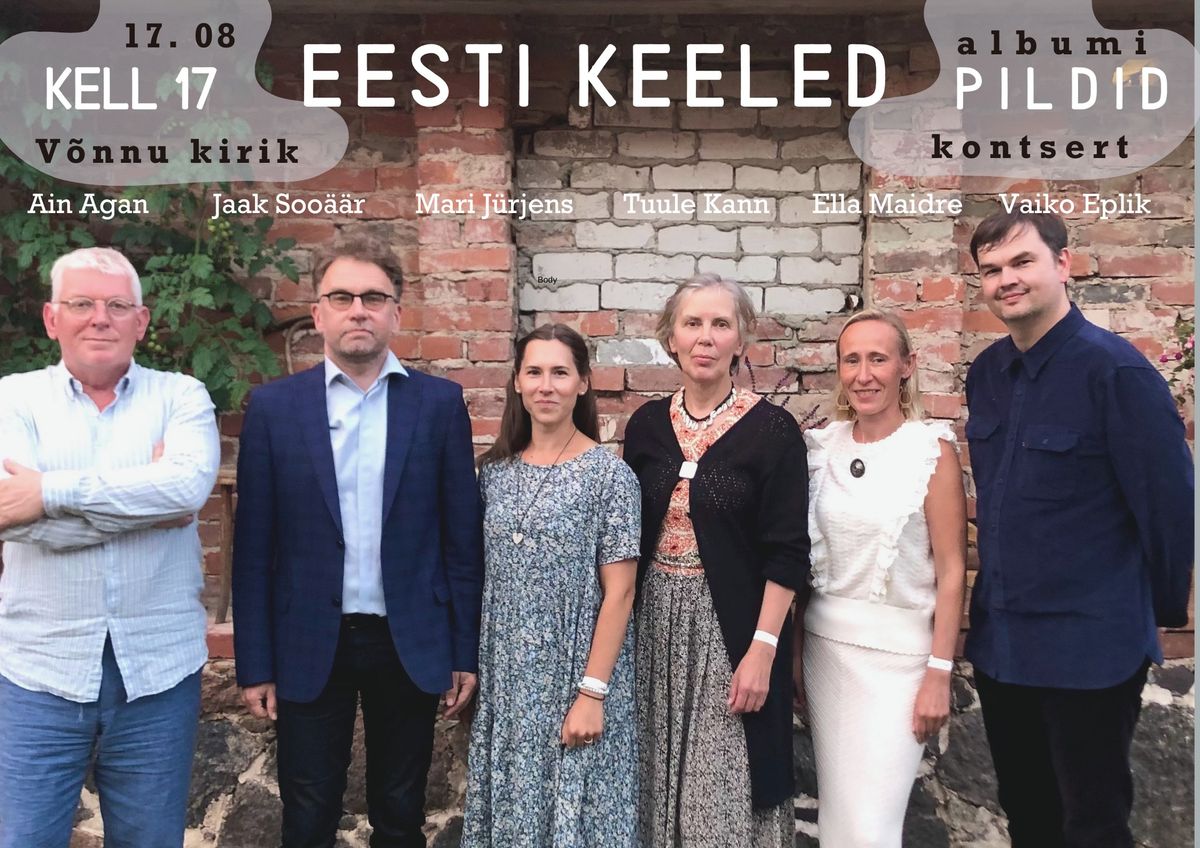 Ansambel Eesti Keeled kontsert \u201cPildid\u201d