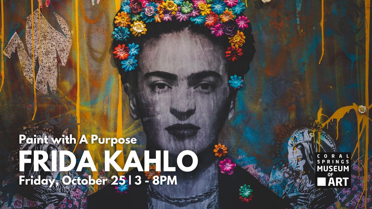 Painting with a Purpose: Friday Kahlo Halloween Paint & Sip