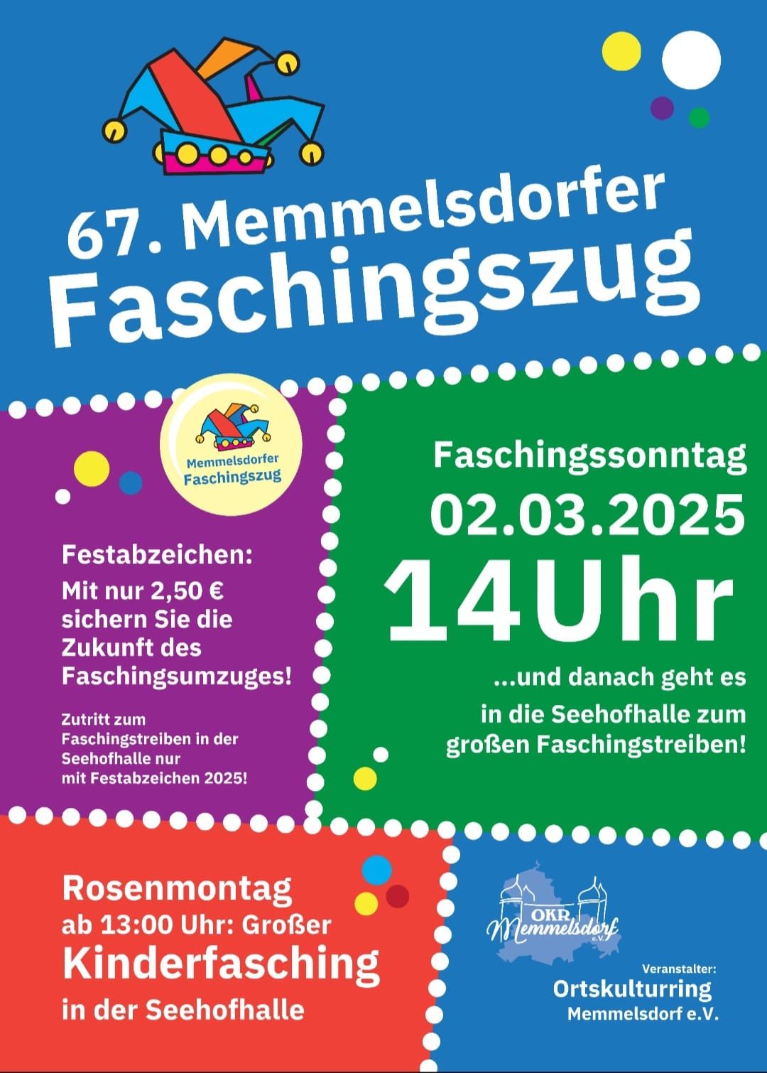 Memmelsdorfer Faschingsumzug 2025