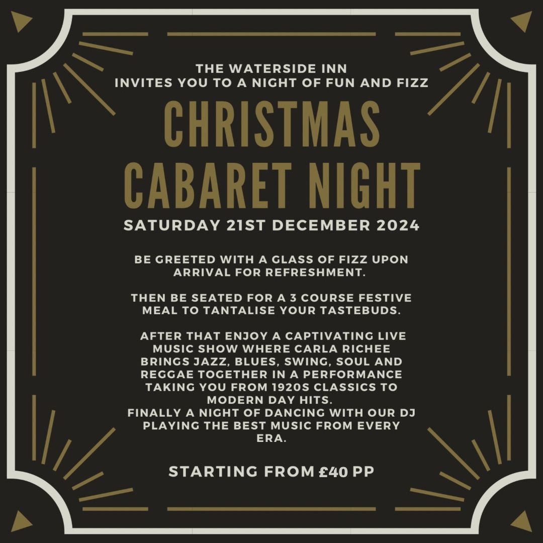 Christmas Cabaret night 