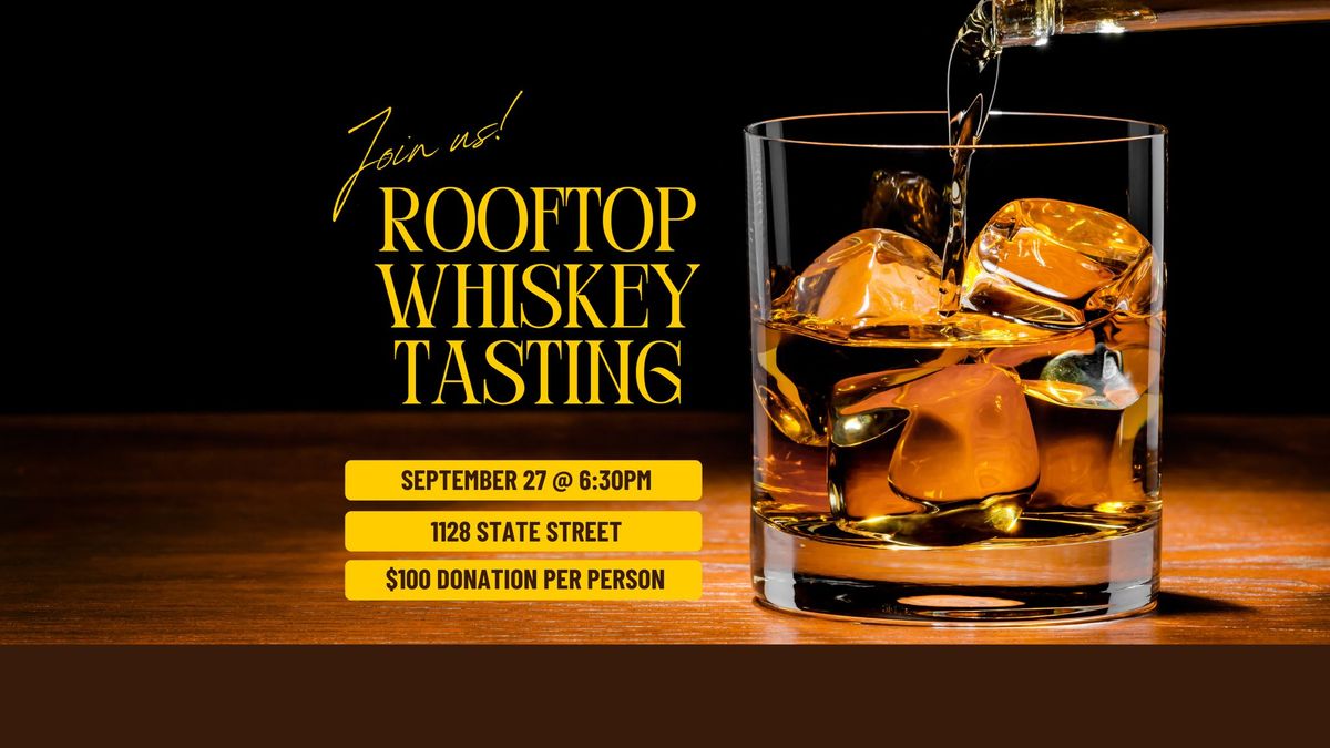 Rooftop Whiskey Tasting