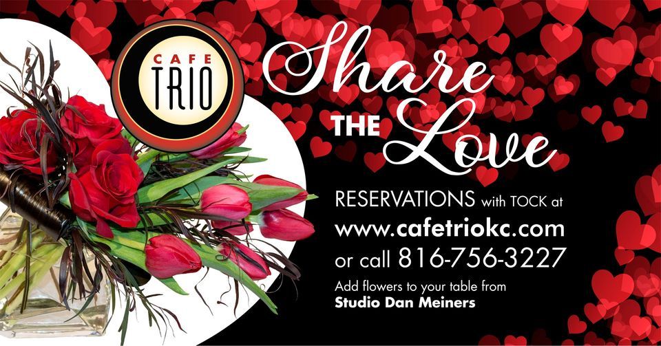Valentines Day Dinner, Cafe Trio, Kansas City, 14 February 2023