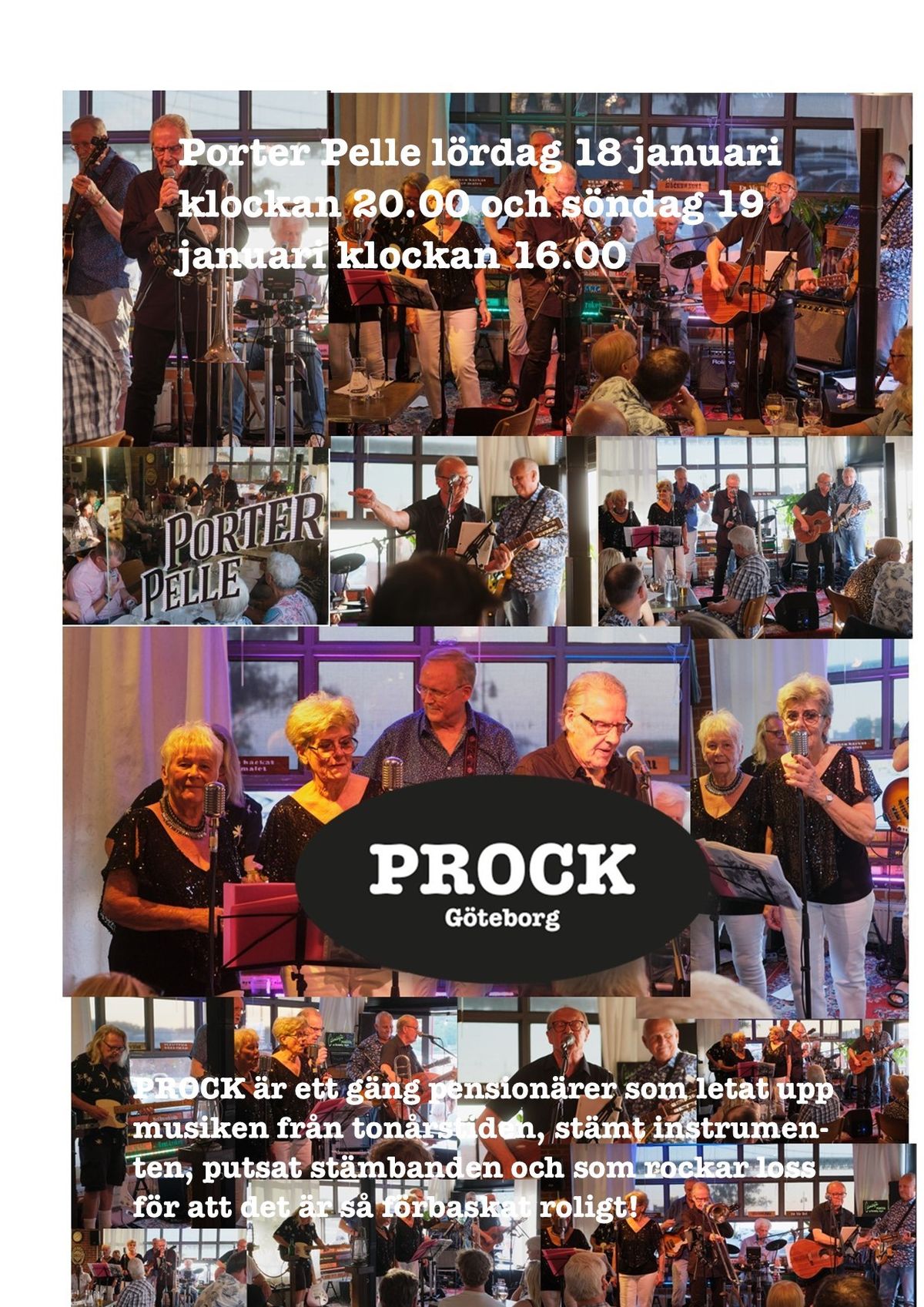 PROCK \u2013 BANDET SOM SPELAR ROCK- igen och igen