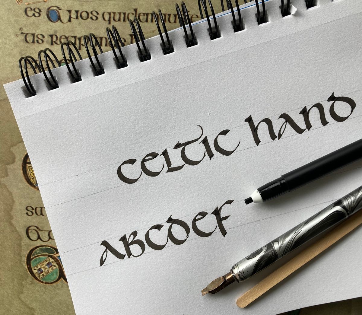 Celtic Calligraphy  with Kate Darnell