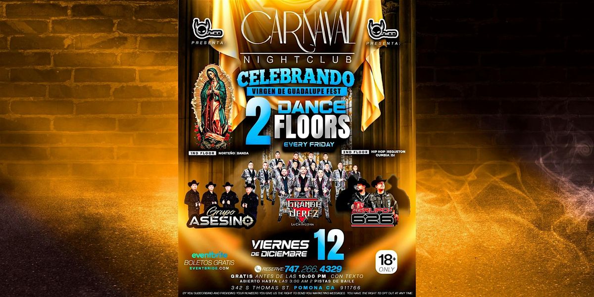 Friday Night Diciembre 12 - Banda, Norte\u00f1o, y Reggaeton