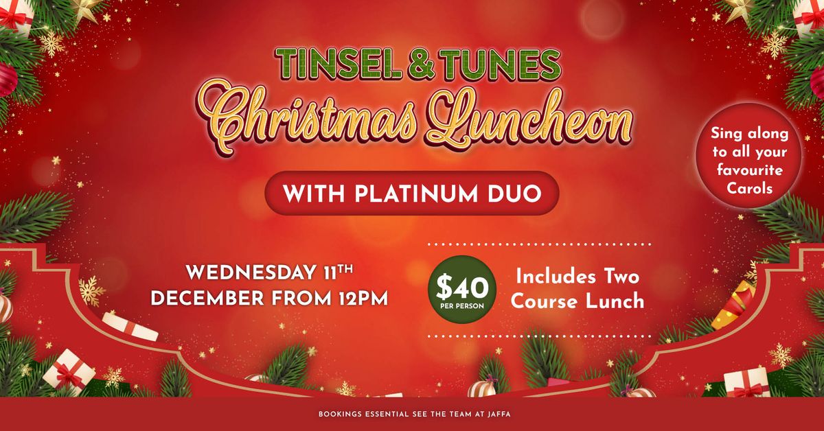 Christmas Luncheon | with Platinum Duo