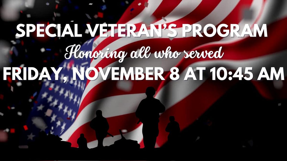 Veteran's Program & Early Release