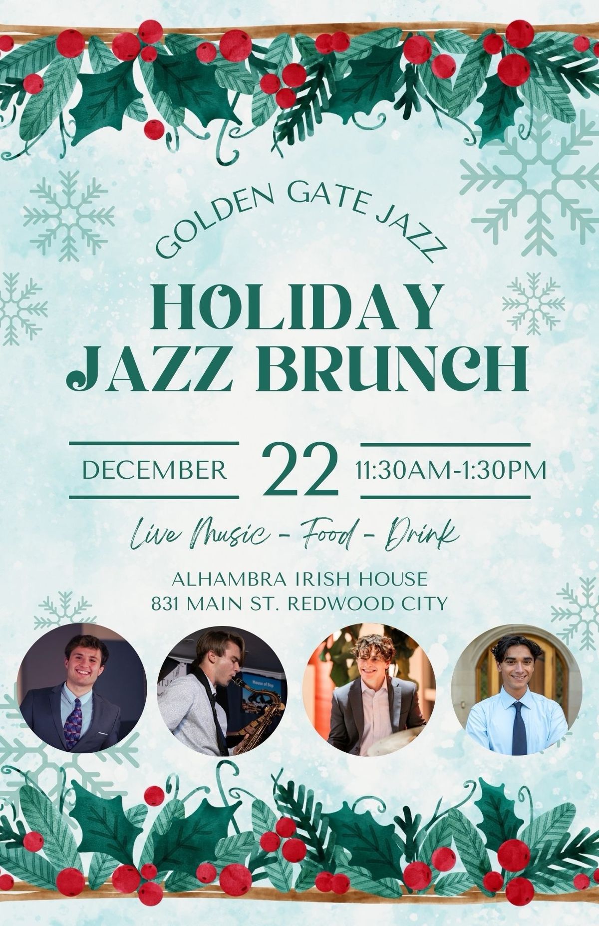 Holiday Jazz & Brunch 