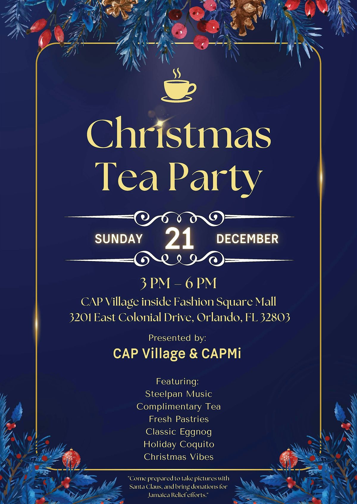 Christmas Tea Party