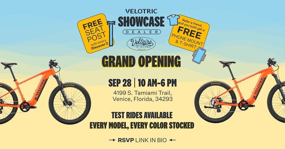 Velotric's Newest Showcase Store Opening