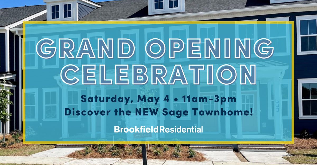 Townhome Model Grand Opening Celebration