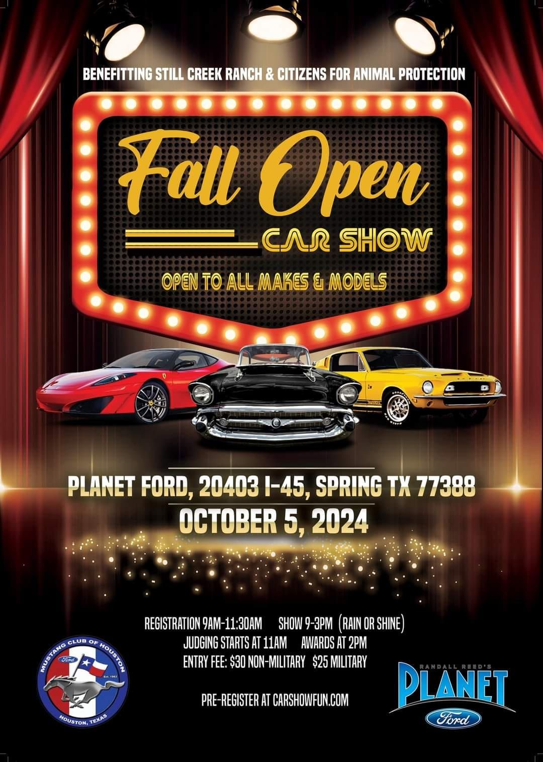 Fall Open Car Show