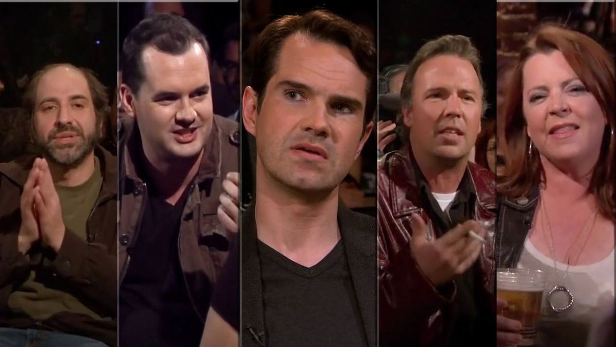 Jim Jefferies and Jimmy Carr