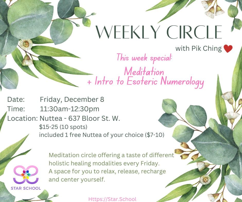 Weekly Circle