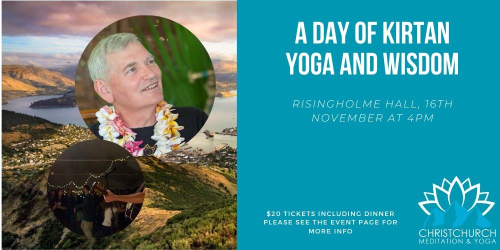 A day of Kirtan, Yoga and Wisdom