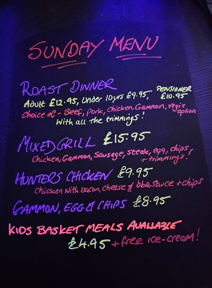 Roast Dinners at The Flying Horse Cafe & Public House