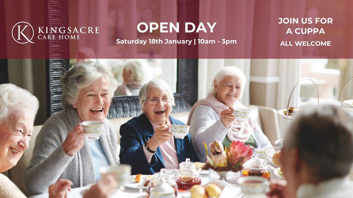 January Open Day