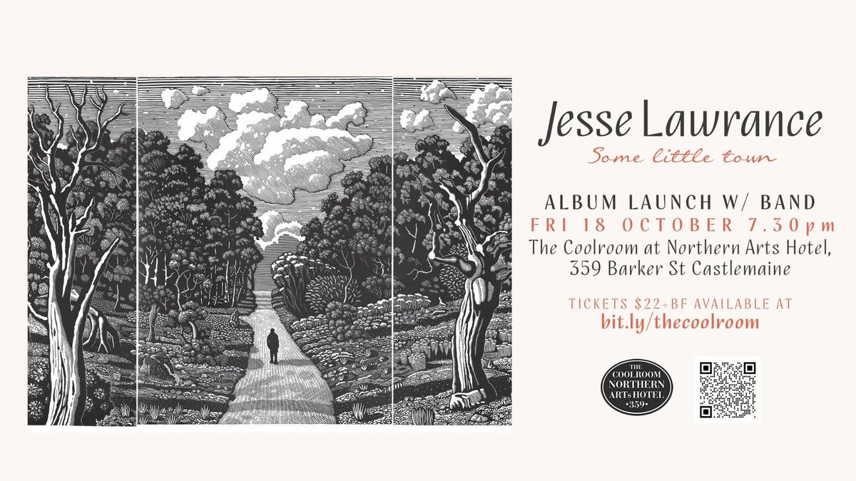 Jesse Lawrance Album Launch 'Some Little Town' with band