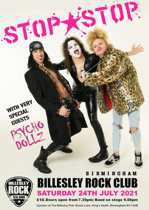 StOp sToP + special guests Psycho Dollz - Entry \u00a310 on the door